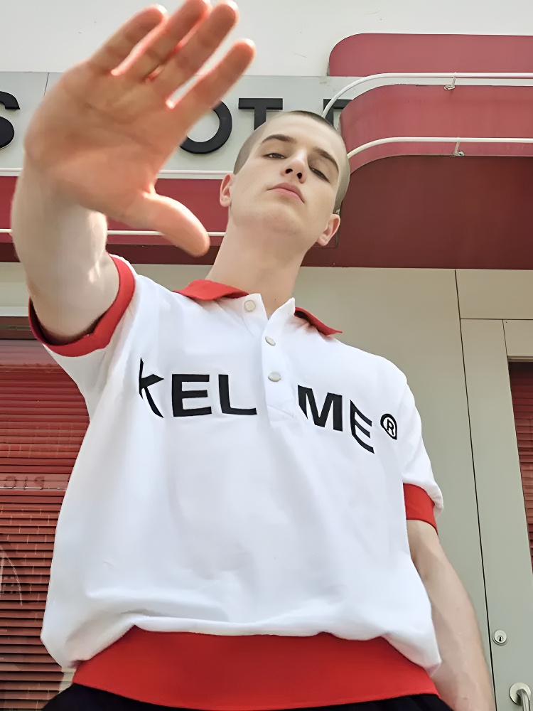 Футболка-поло KELME Short Sleeve Polo Shirt White