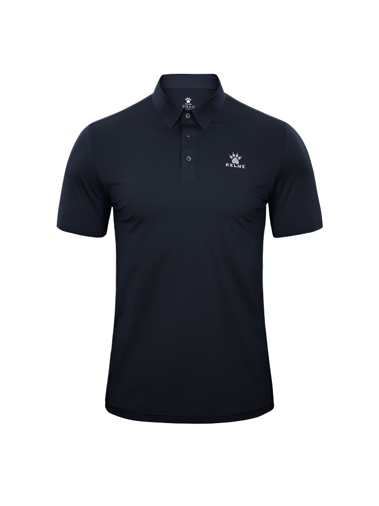Футболка-поло KELME Short Sleeve Polo Shirt Dark Blue