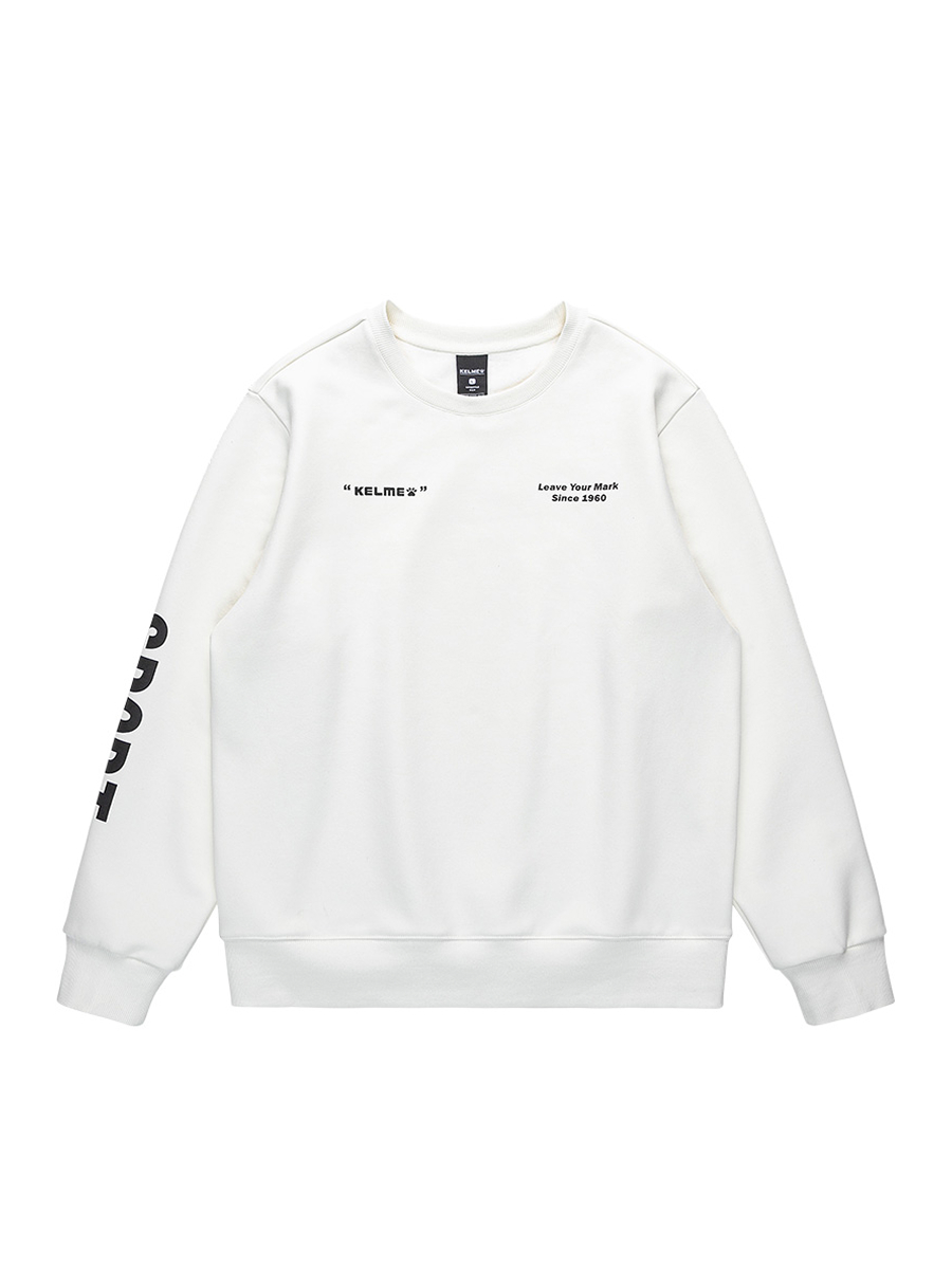 Свитшот KELME Round Neck Sweater White