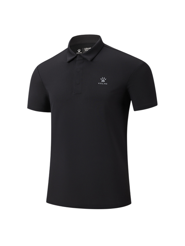 Футболка-поло KELME Short-Sleeved Polo Shirt Black