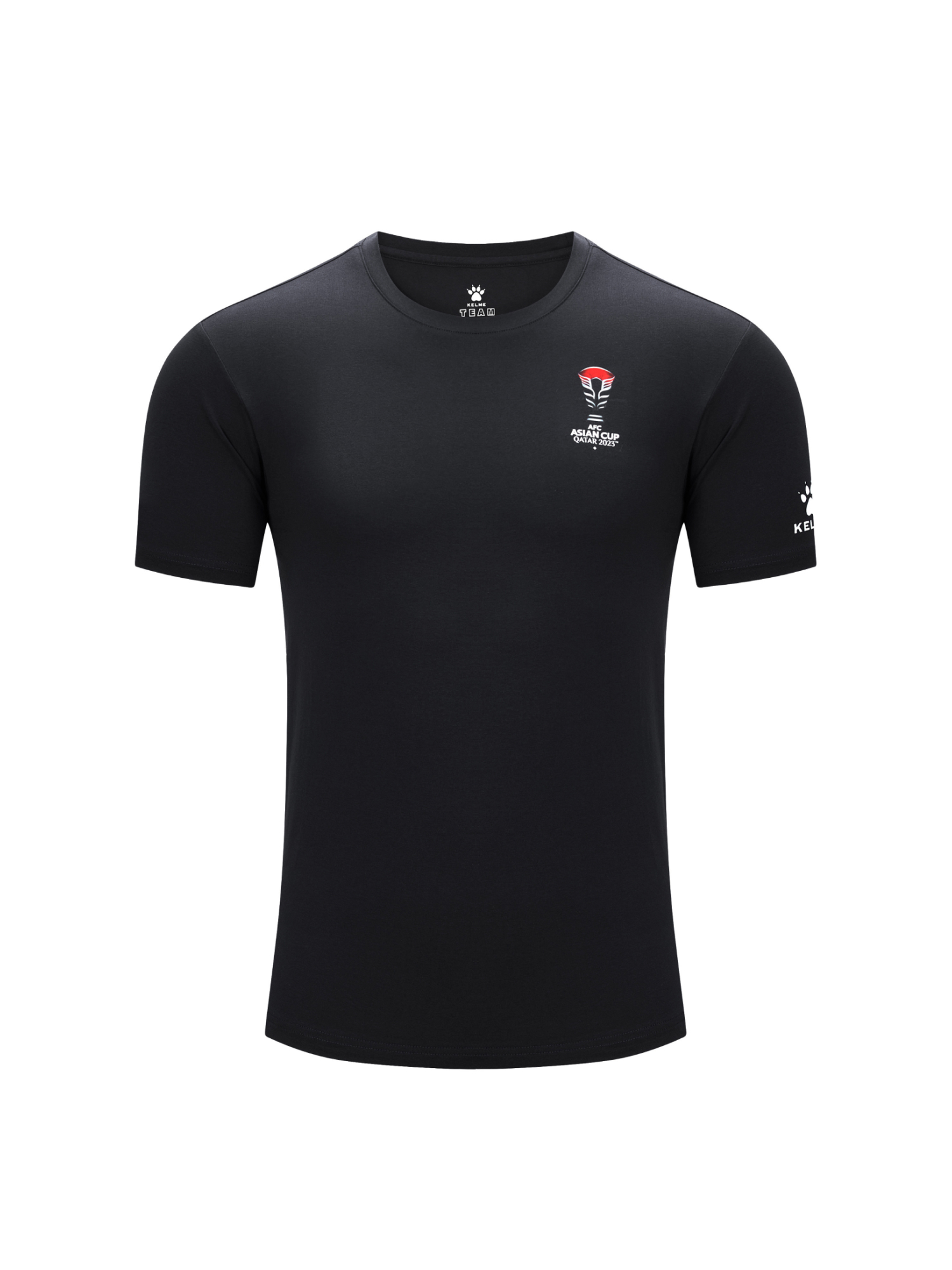 Футболка KELME Round Neck T-Shirt Black