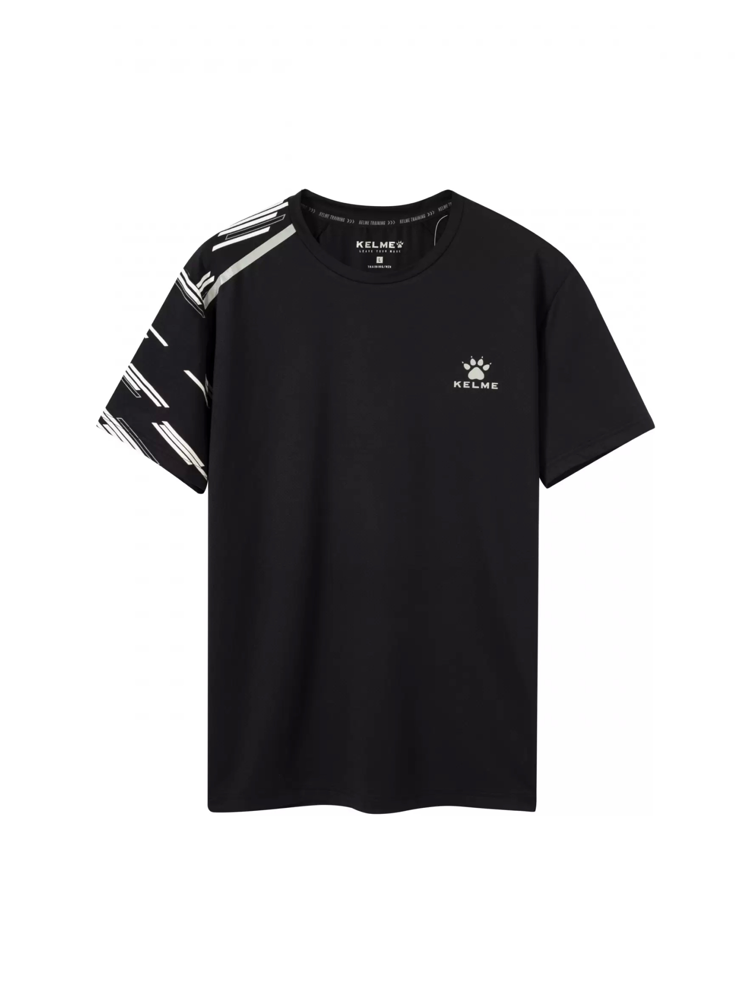 Футболка KELME Round Neck Short T Black