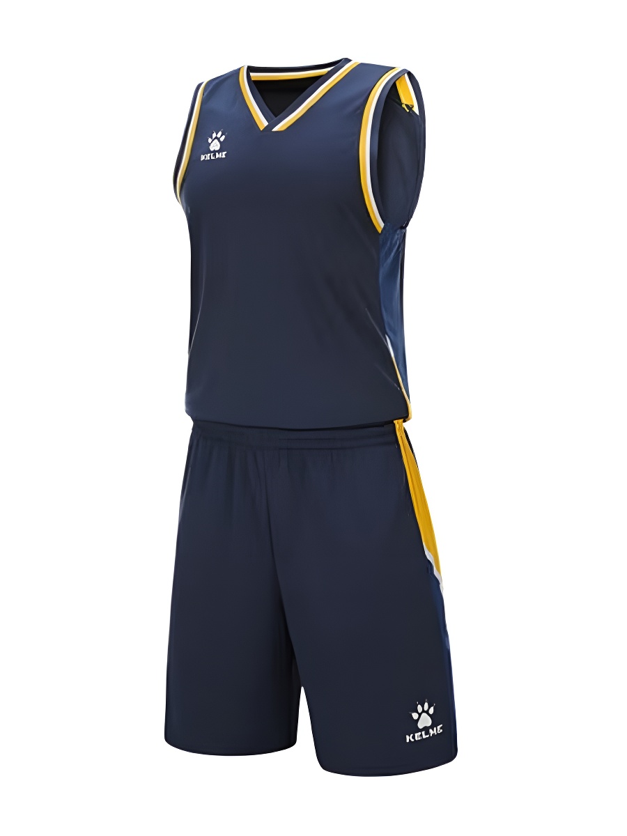 Детская баскетбольная форма KELME Children's Basketball Uniform Dark Blue