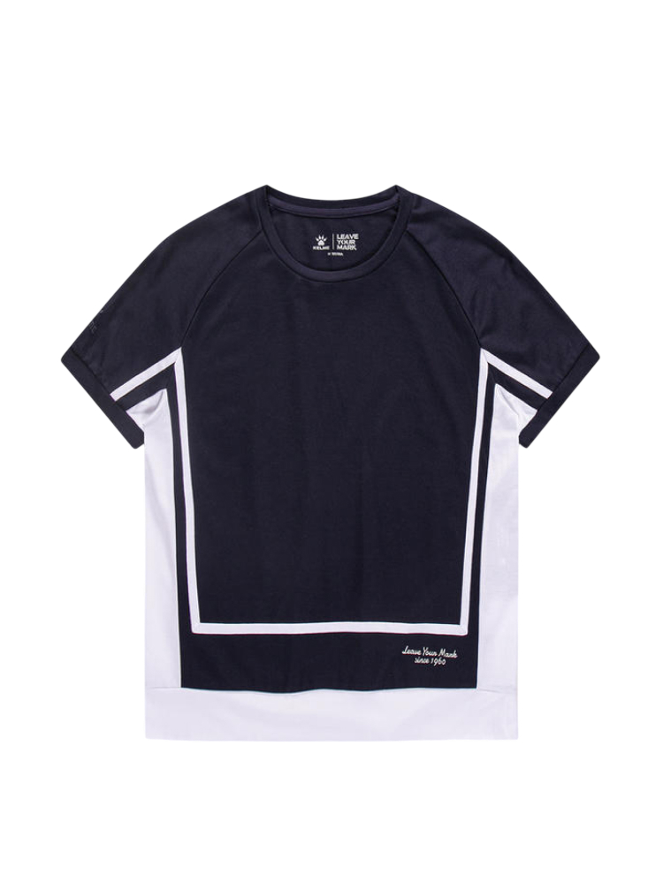 Футболка KELME Round Neck Short Sleeve T-Shirt Blue