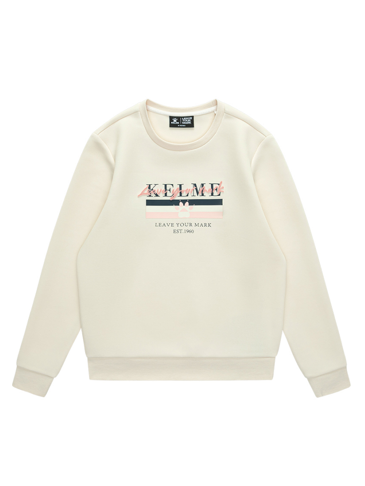 Свитшот KELME Round Neck Sweater White