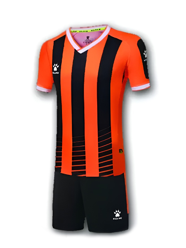 Футбольная форма KELME Short Sleeve Football Uniform (Orange/Black)