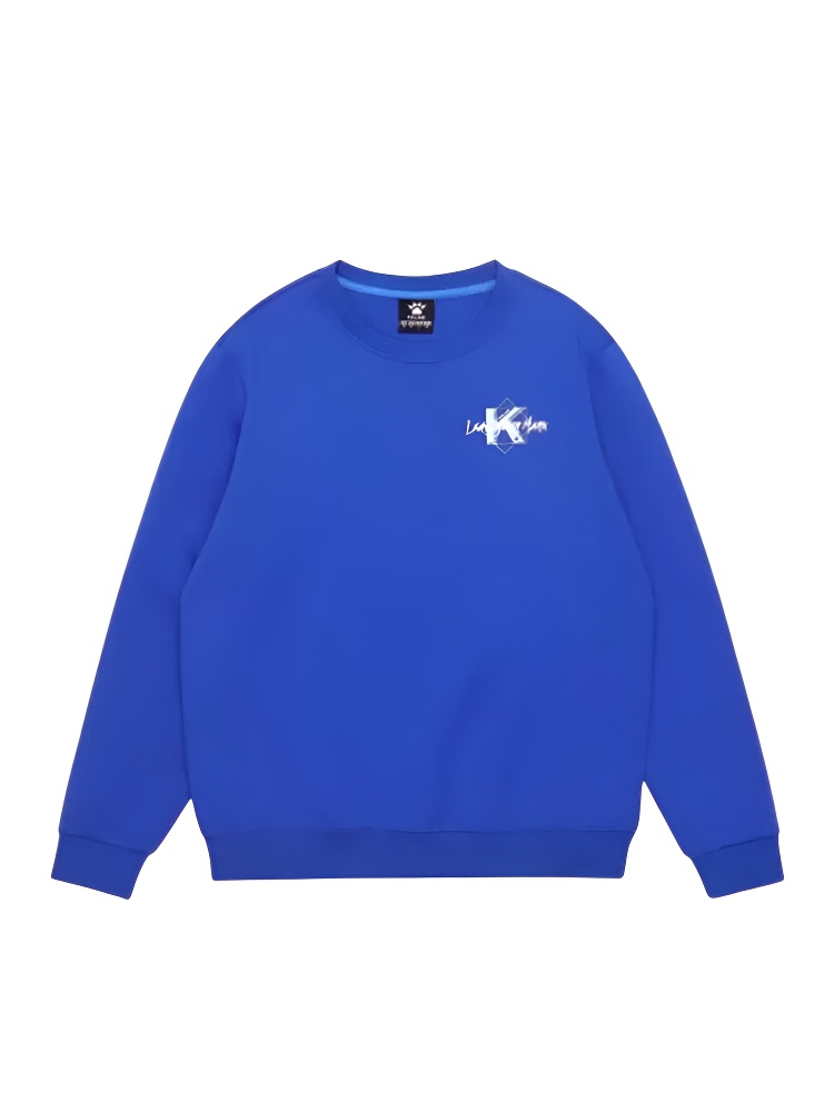 Свитшот KELME Knit Crew Neck Sweater Blue
