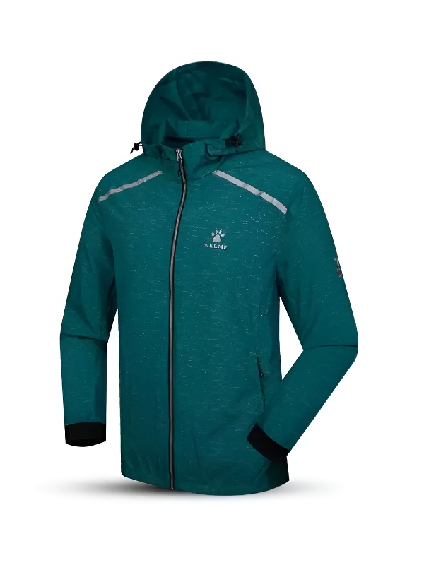 Ветровка KELME Men's Ultralight Night Running Jacket Dark Green