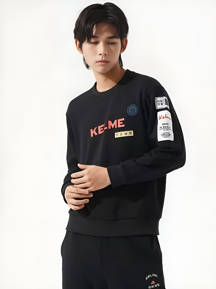 Свитшот KELME Crew Neck Sweater Black