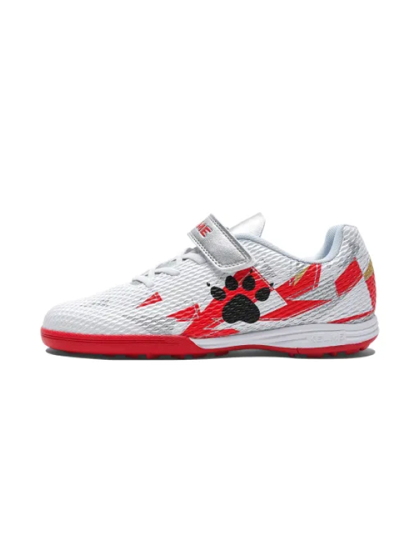 Детские шиповки KELME Kids' Soccer Shoes (TF) White/Red