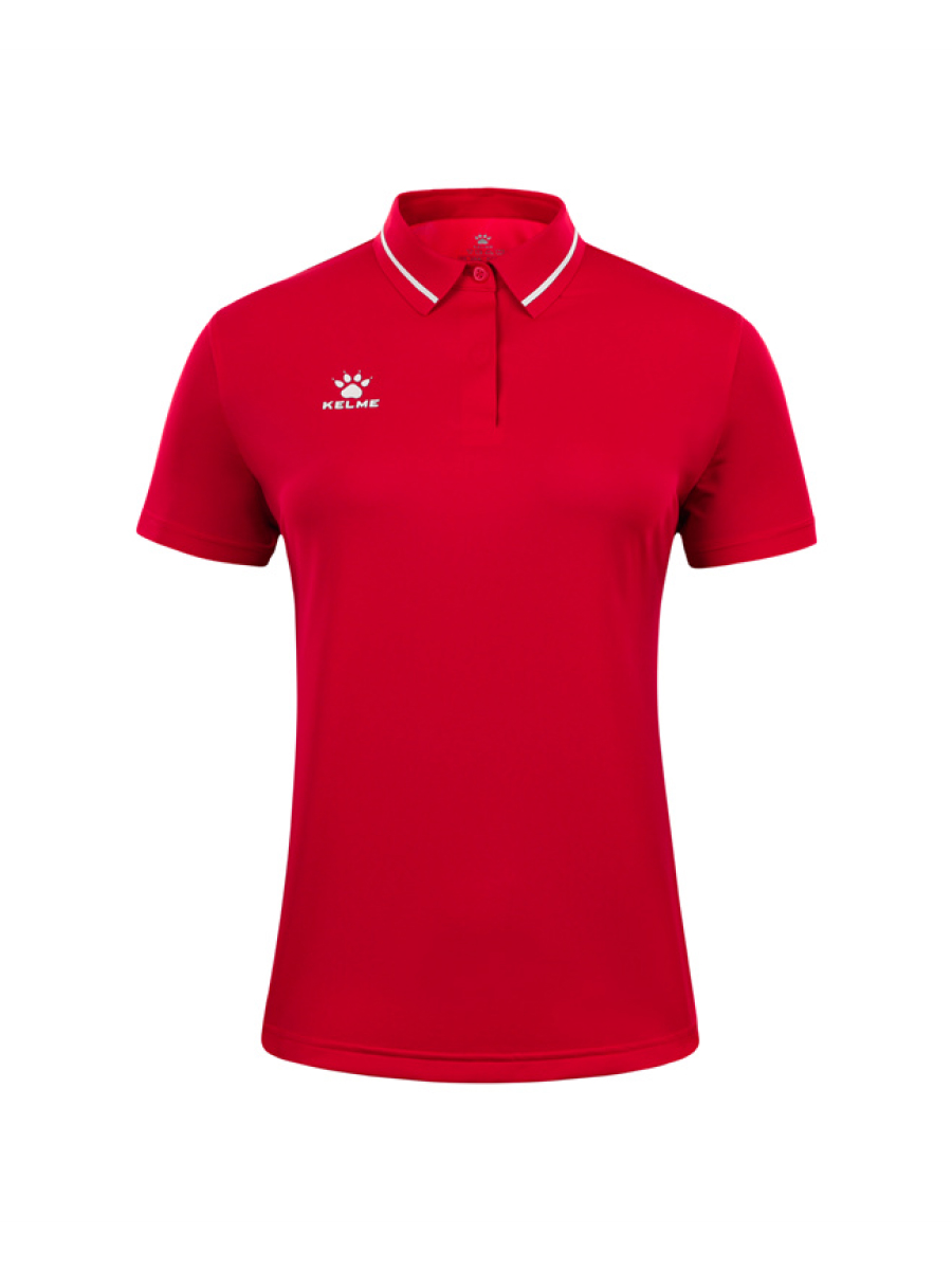 Футболка-поло KELME Women's Polo Shirt Red