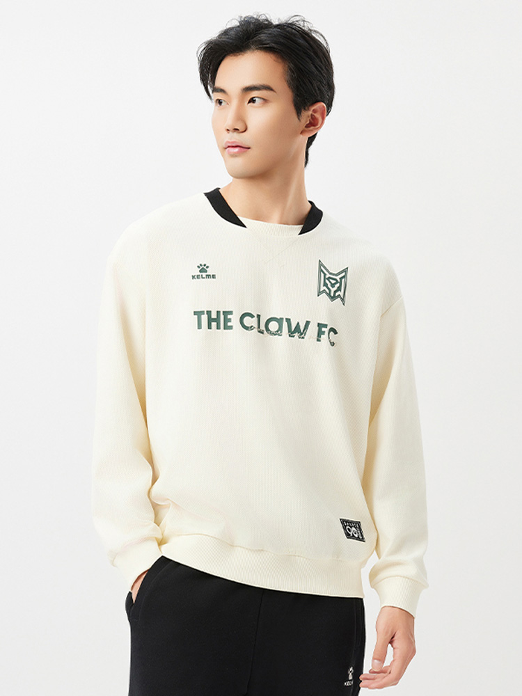Свитшот KELME Crew Neck Sweatshirt White