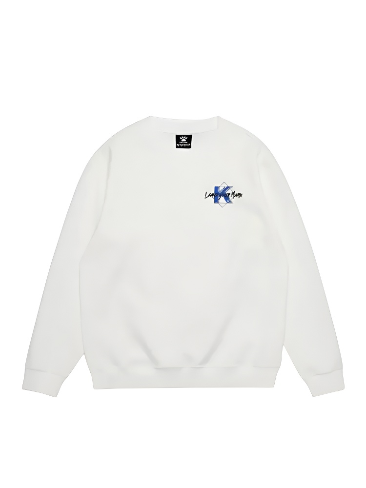 Свитшот KELME Knit Crew Neck Sweater White