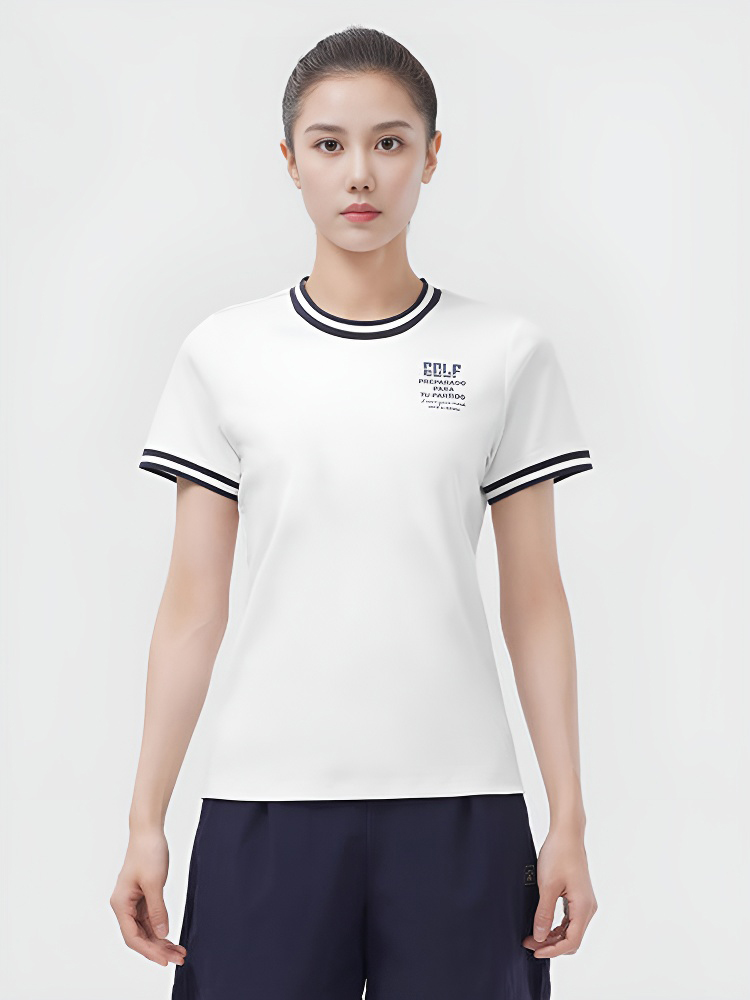 Футболка KELME Round Neck Short Sleeve T-Shirt White
