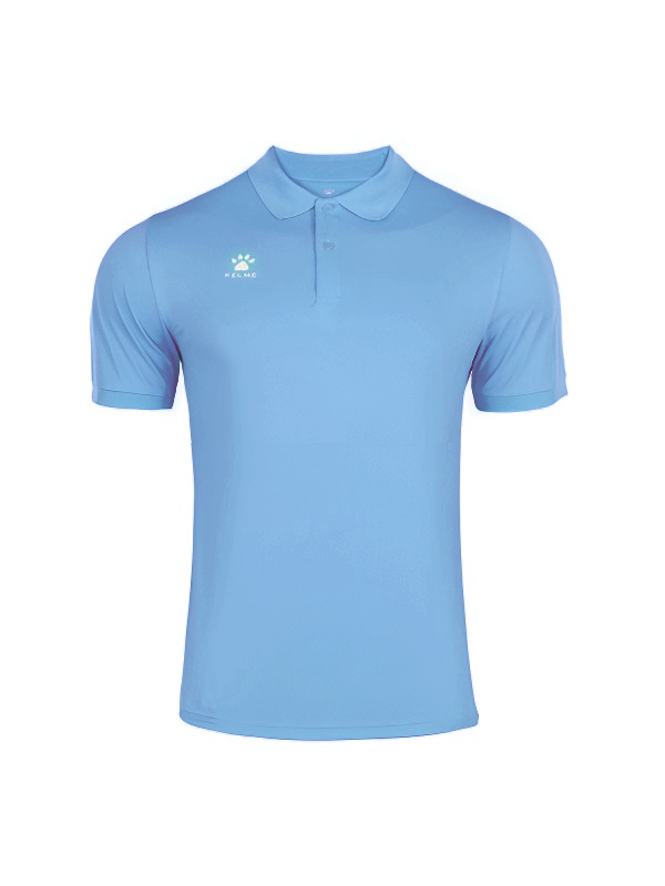 Футболка-поло KELME Short Sleeve Polo Shirt Light Blue