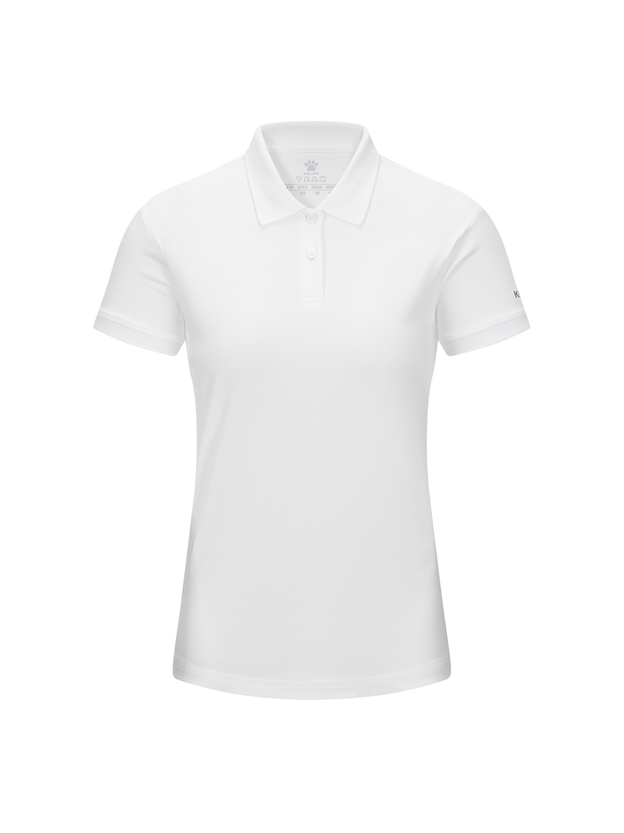 Футболка-поло KELME Women's Short Sleeve Polo Shirt White