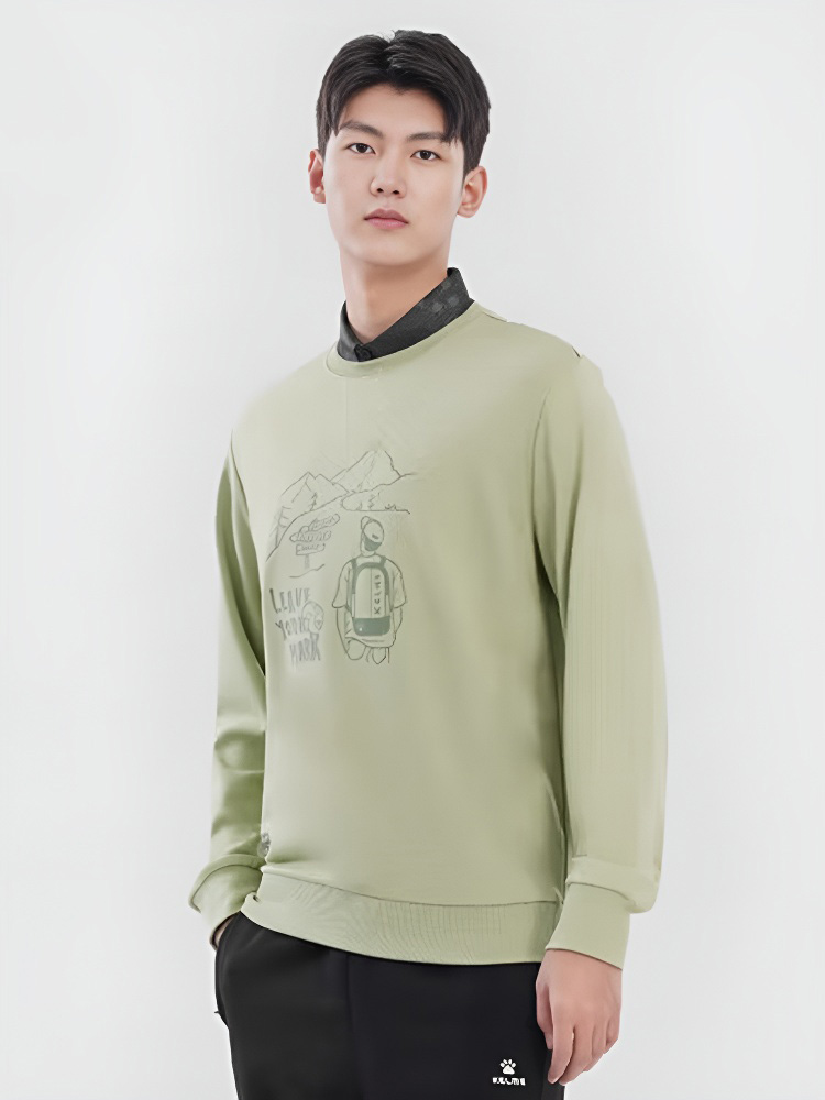 Свитшот KELME Crew Neck Sweater Pistachio
