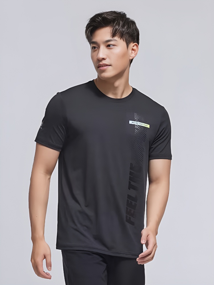 Футболка KELME Round Neck Short Sleeve T-Shirt Black