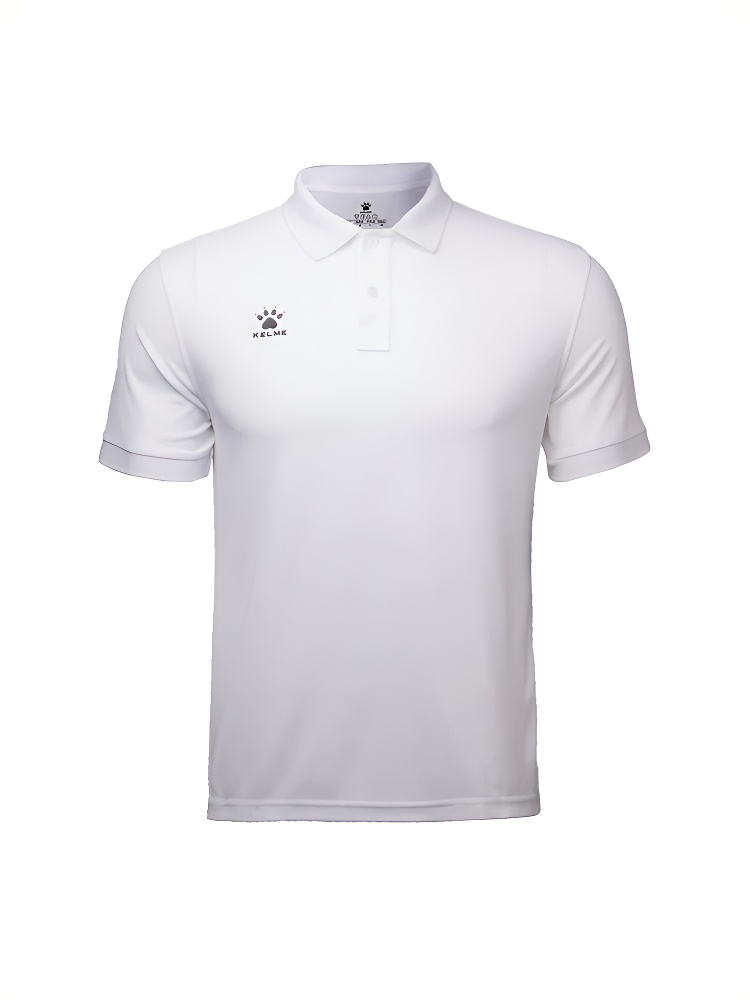 Футболка-поло KELME Kеlme Short-Sleeved Cotton Polo Shirt (Sell -1) White