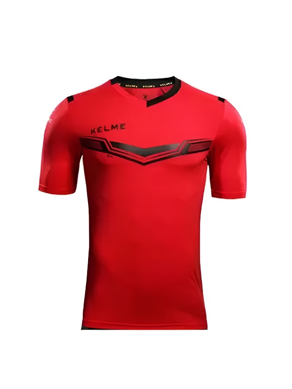 Детская футболка KELME Short Sleeve Football T-Shirt Kid Red