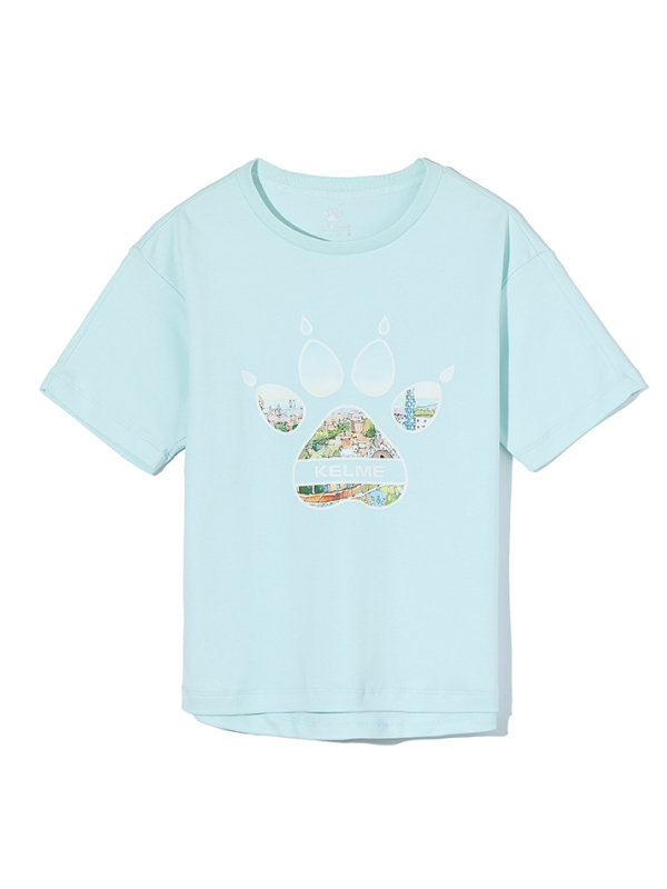 Детская футболка KELME Boys Short Sleeve T-Shirt Mint