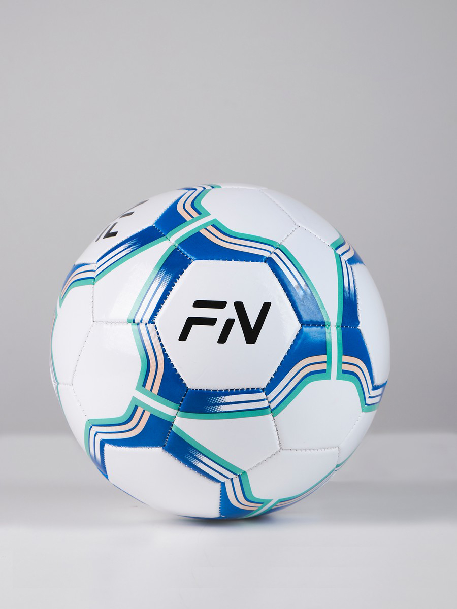 Футбольный мяч FN Football Ball (Машинная сшивка) (Blue/White)