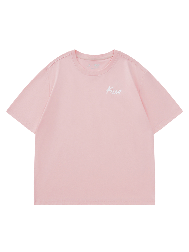 Футболка KELME Unisex Short Sleeve T-shirt Pink