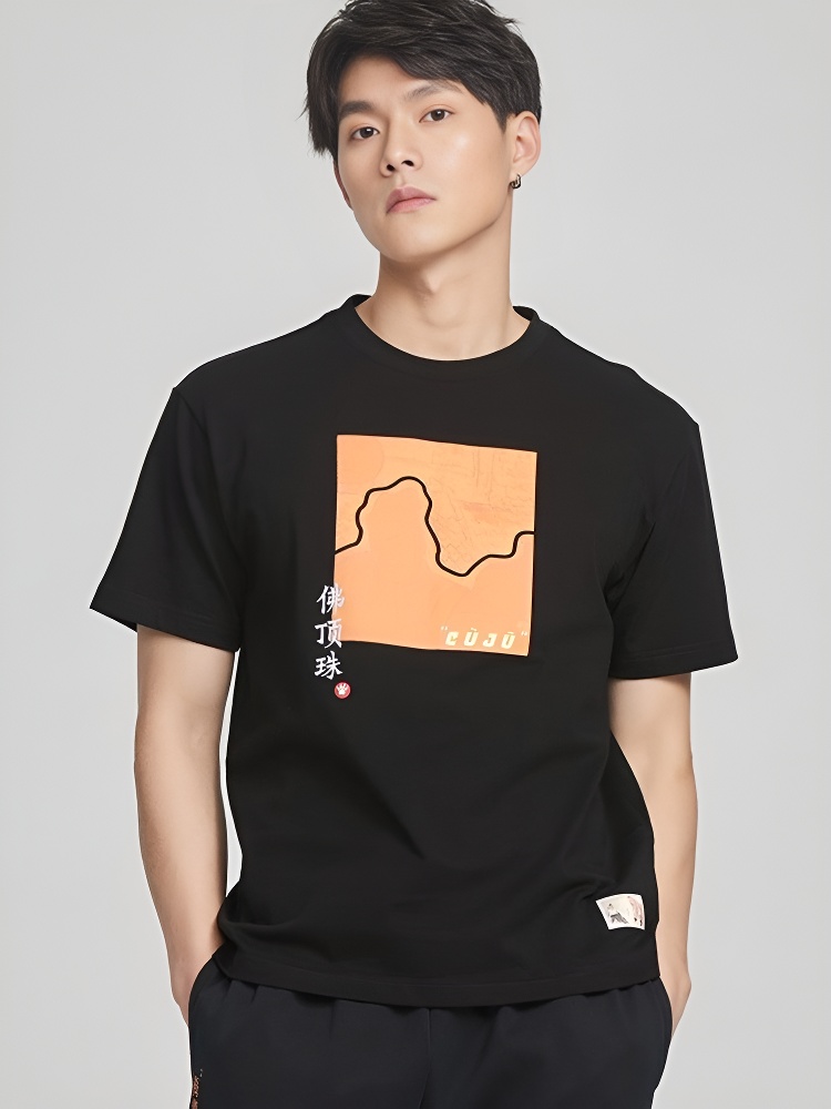 Футболка KELME Round Neck Short Sleeve T-Shirt Black