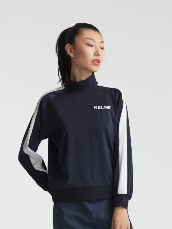 Свитшот KELME Round Neck Sweater Dark Blue