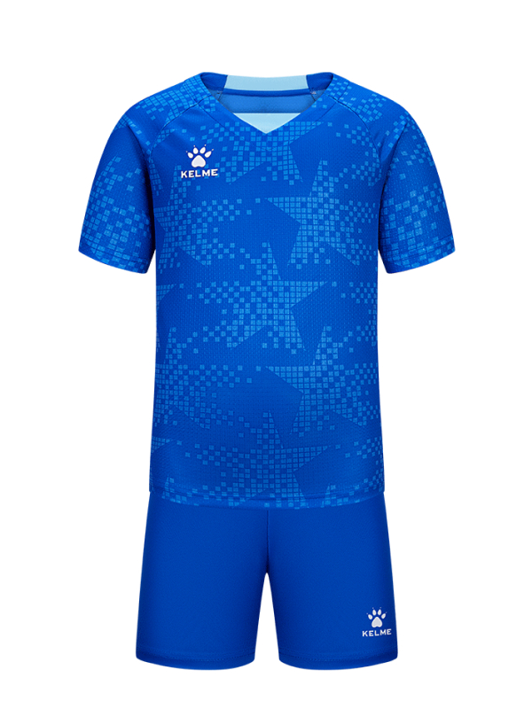 Детская футбольная форма KELME Football Uniform Set Blue
