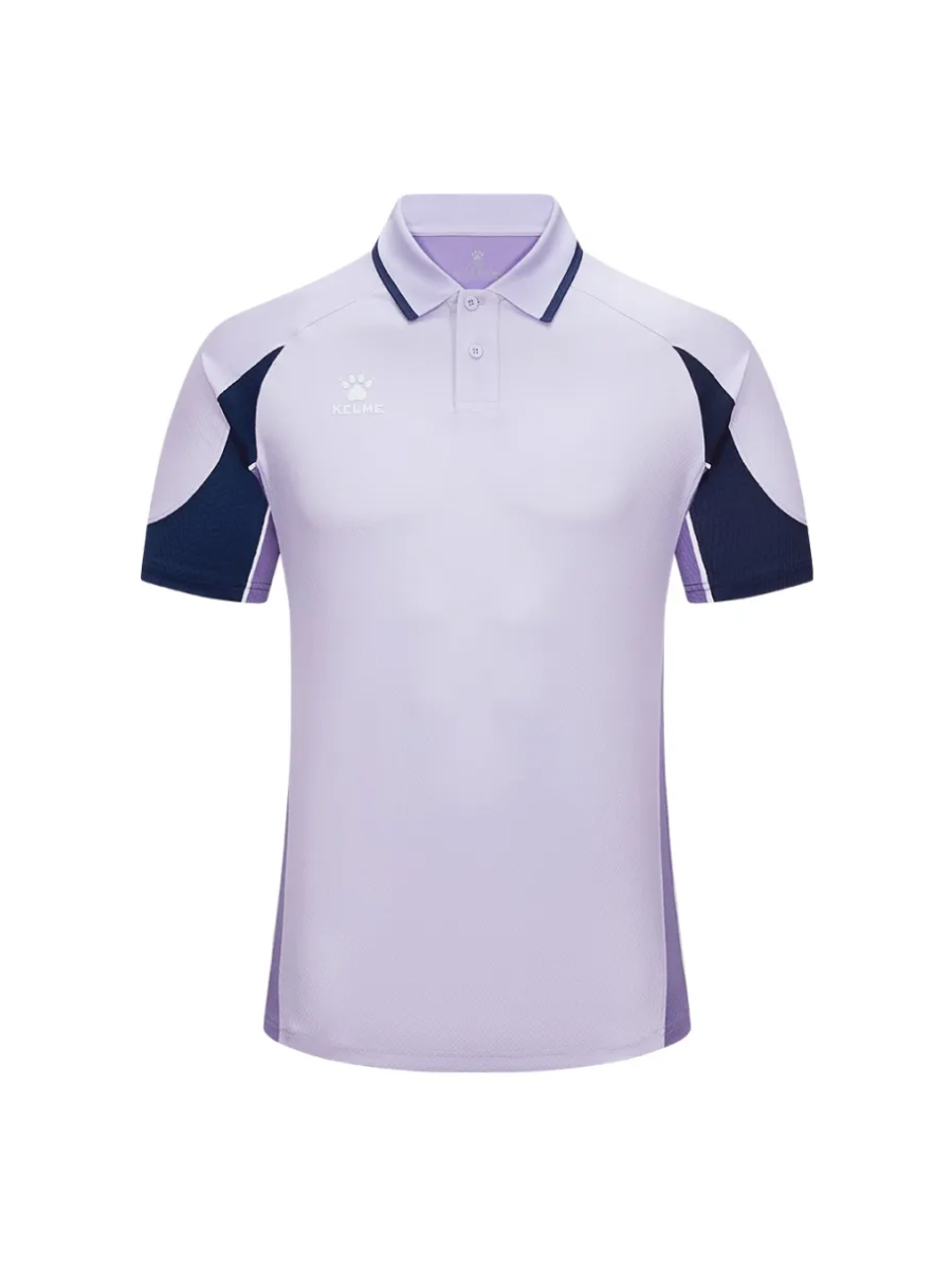 Футболки KELME Short-sleeved Polo Shirt Lilac