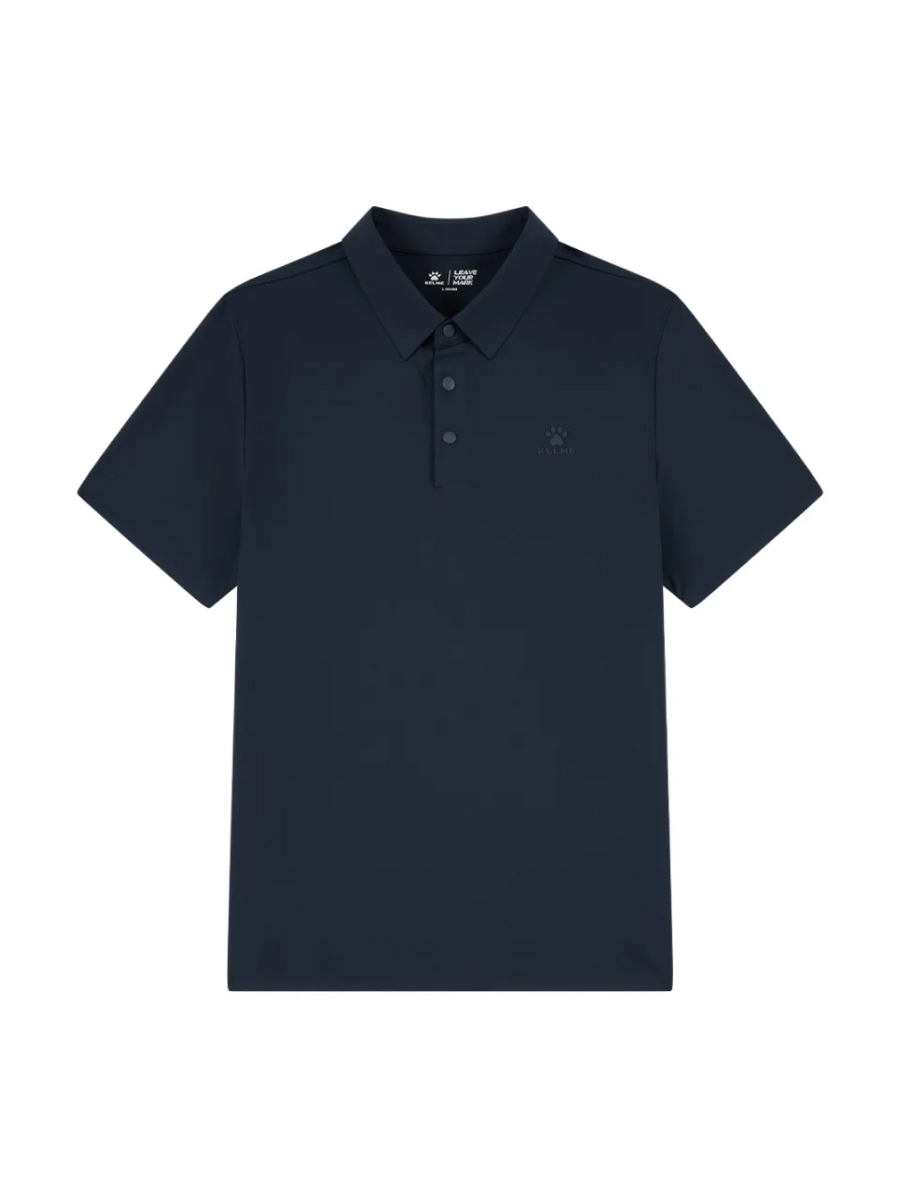 Футболка-поло KELME Short-sleeved Polo Shirt Dark Blue