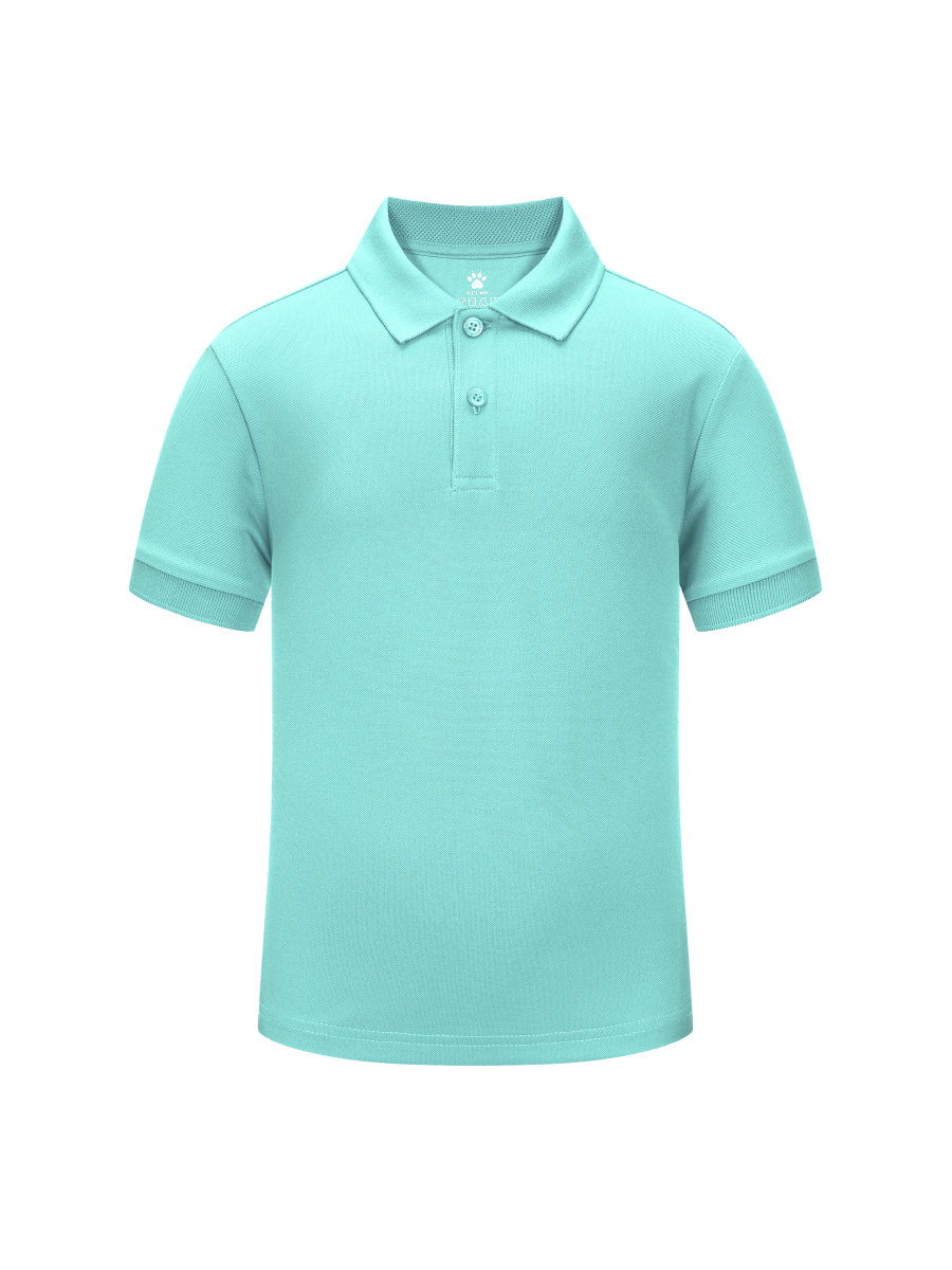 Детская футболка-поло KELME Children's Short Sleeve Polo Shirt Teal