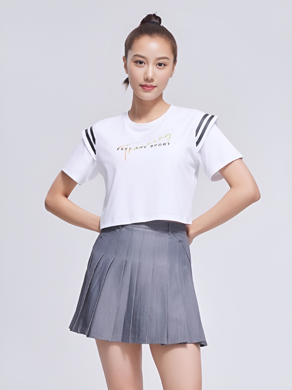 Футболка KELME Round Neck Short Sleeve T-Shirt White