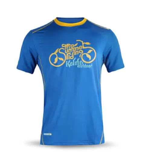 Футболка KELME Men's Quick-Drying Short-Sleeved T-Shirt Blue