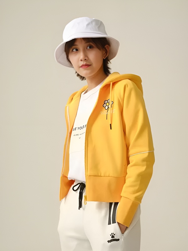 Толстовка KELME Knitted Coat Yellow