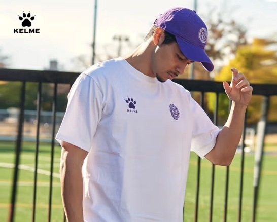 Футболка KELME Round Neck Short Sleeve T-Shirt White