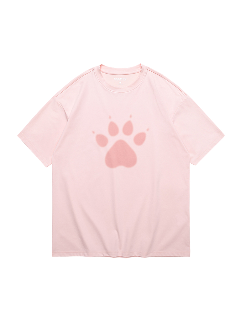 Футболка KELME Round Neck Short Sleeve T-Shirt Pink
