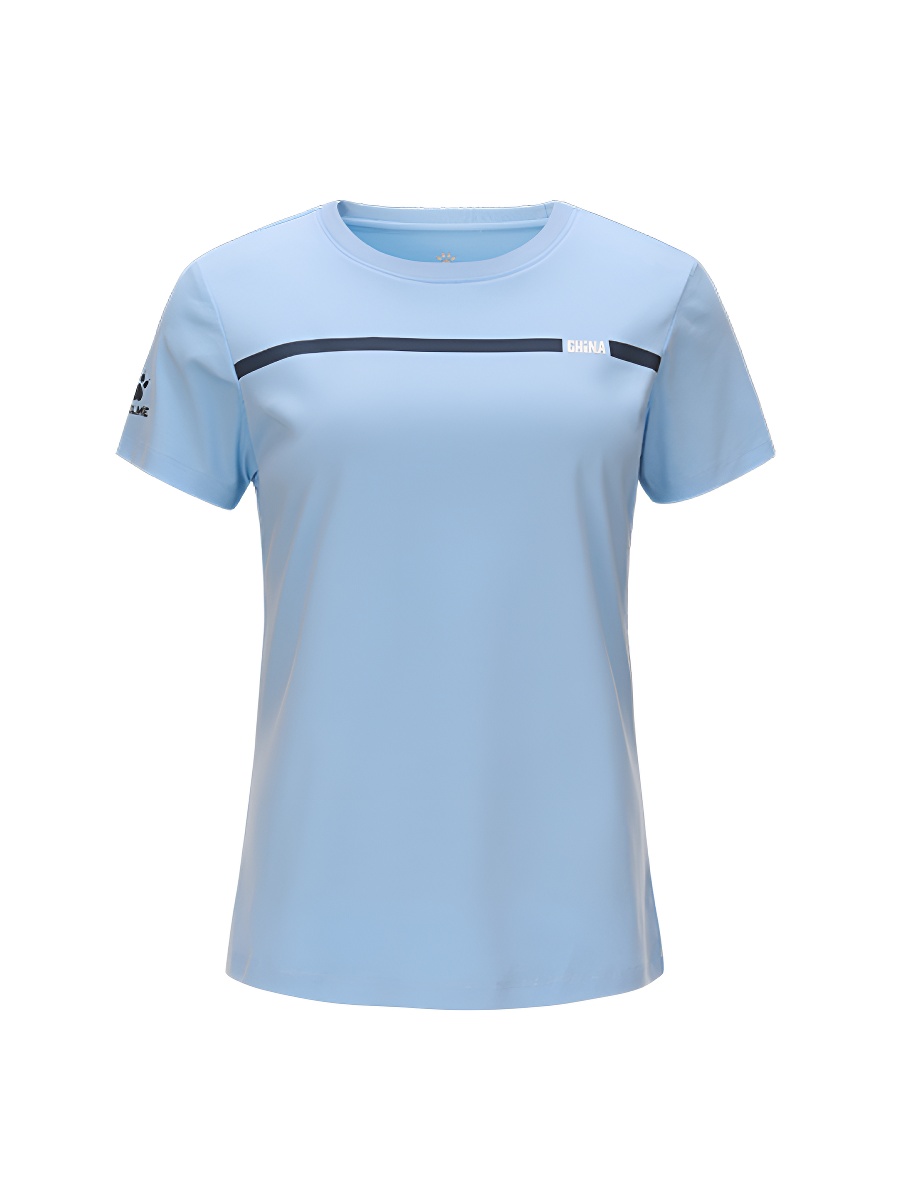 Футболка KELME Women's Crew Neck T-Shirt Light Blue
