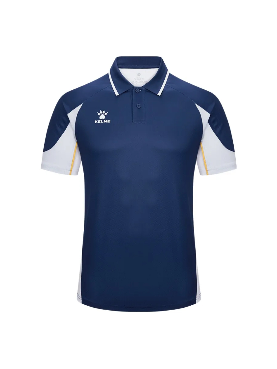 Футболки KELME Short-sleeved Polo Shirt Dark Blue