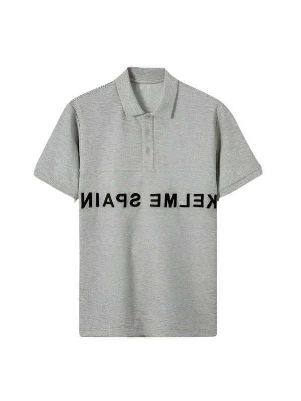 Футболка-поло KELME Short Sleeve Polo Shirt Grey