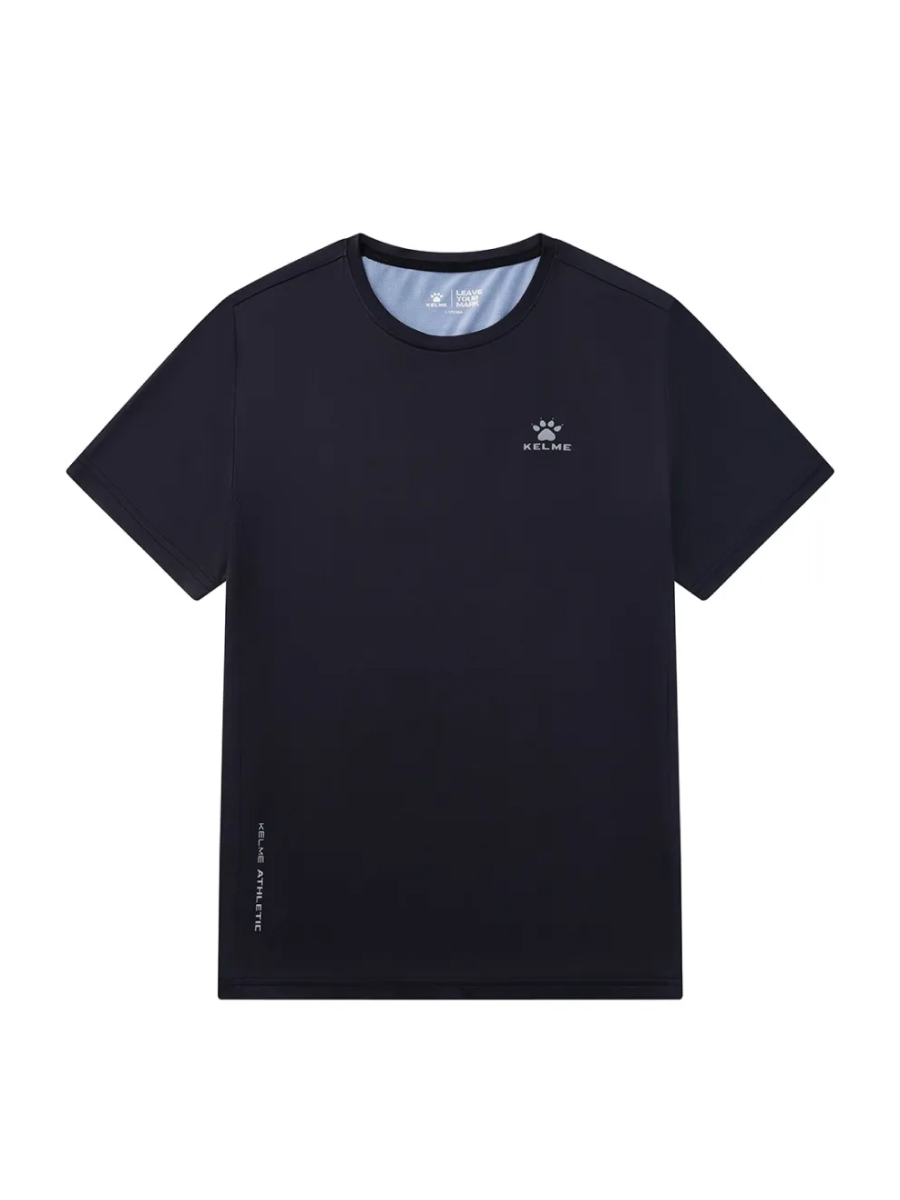 Футболка KELME Crew Neck Short-sleeved T-shirt Black