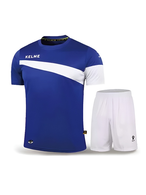 Футбольная форма KELME Short Sleeve Football Set (Blue/White)