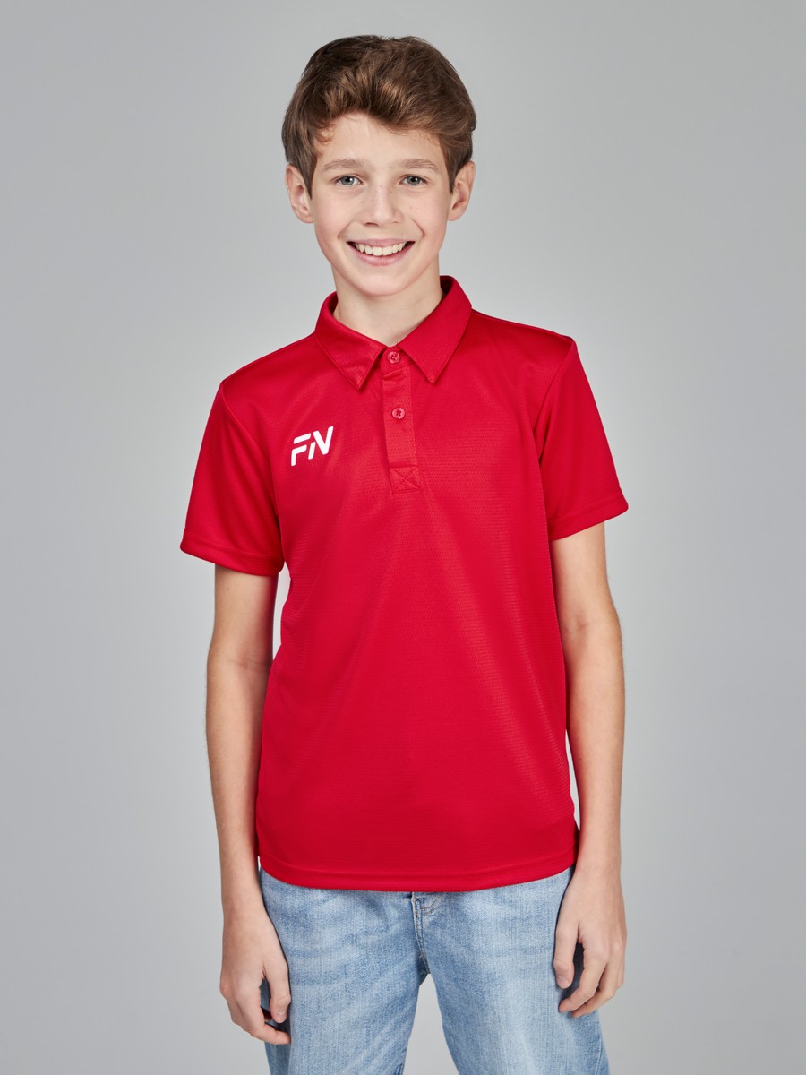 Детская футболка-поло FN Polo Kid Sport Red