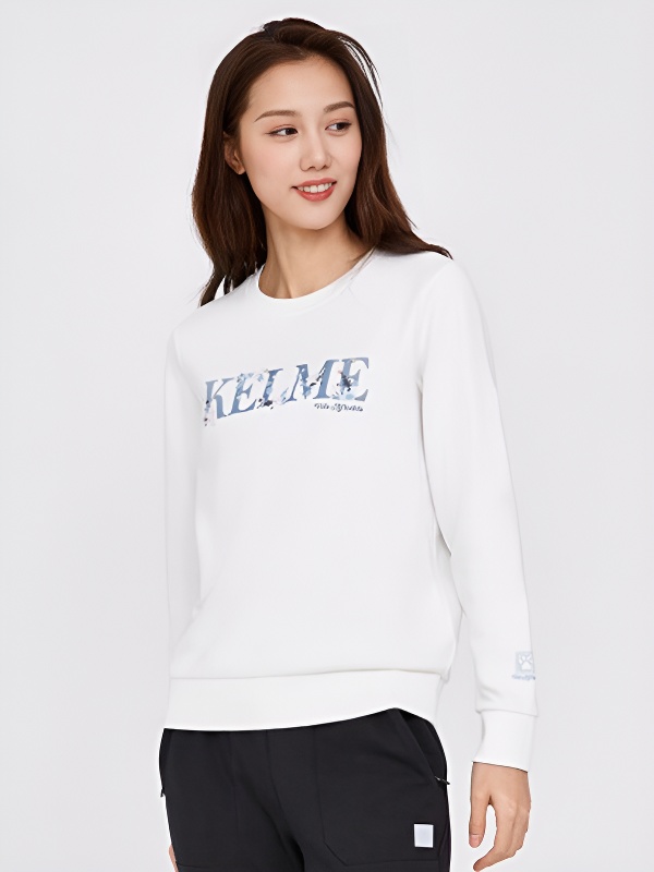 Свитшот KELME Round Neck Sweater White