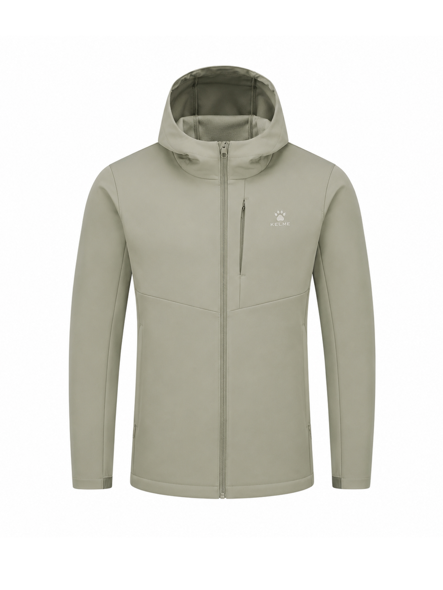 Демисезонная куртка KELME Woven Jacket (hooded) Beige