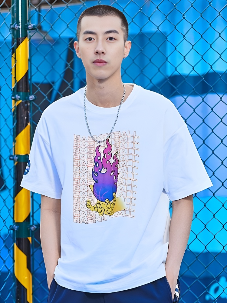 Футболка KELME Round Neck T-Shirt White