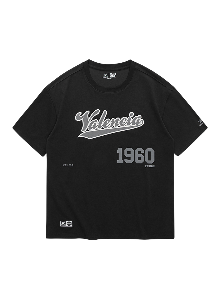 Футболка KELME Round Neck Short Sleeve T-Shirt Black