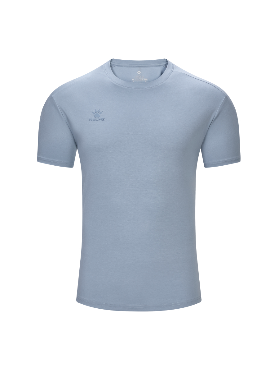 Футболка KELME Round Neck T-shirt Light Blue