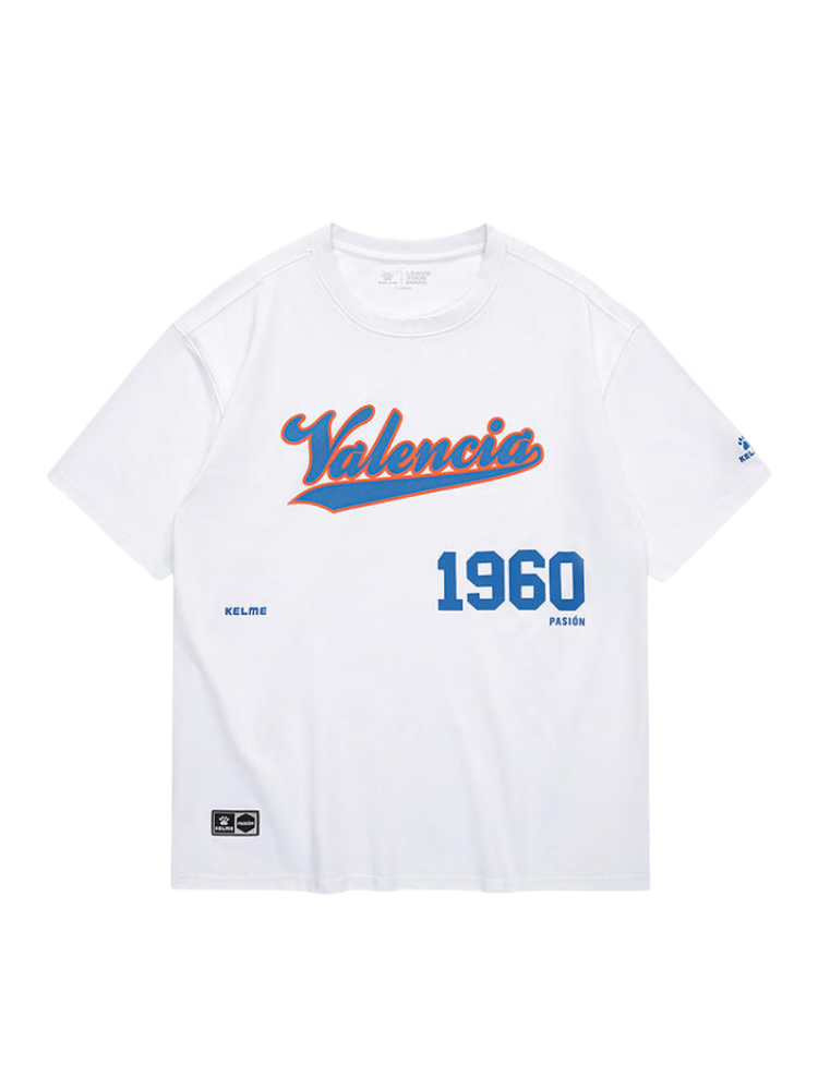 Футболка KELME Round Neck Short Sleeve T-Shirt White
